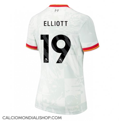 Maglie da calcio Liverpool Harvey Elliott #19 Terza Maglia Femminile 2024-25 Manica Corta